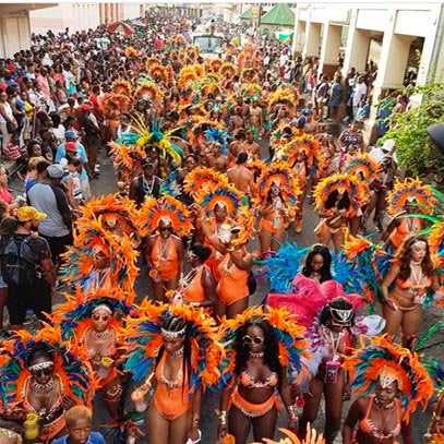 Yuoca has managed the Pink House boutique on Mustique for many years now and we recently found out that behind the retailing professional is a carnival queen!