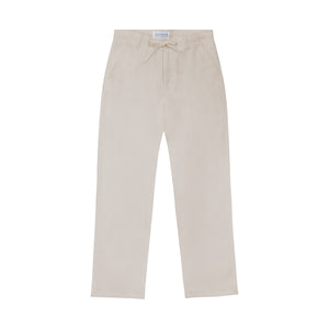 Men's casual pure linen pants in natural sandy beige by Pink House resortwear