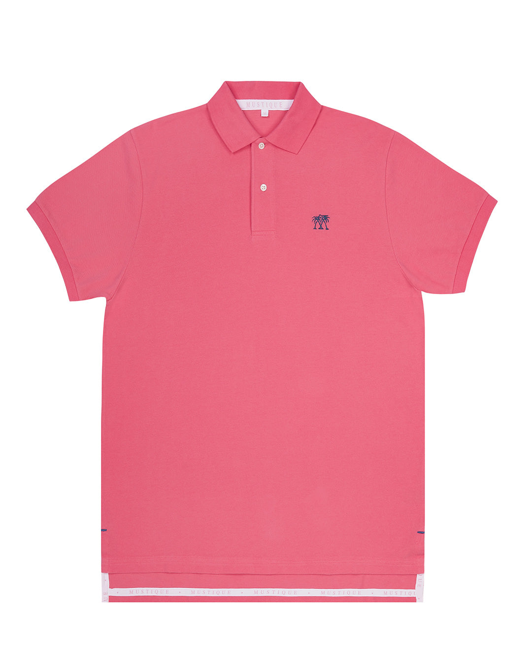 Coral pink polo shirt hotsell