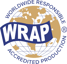 Pink House collections are made in WRAP certified facilites; Promoting safe, lawful, humane, and ethical manufacturing around the world.