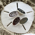 Sterling Silver Oval Mustique Cufflinks - Mustique lifestyle