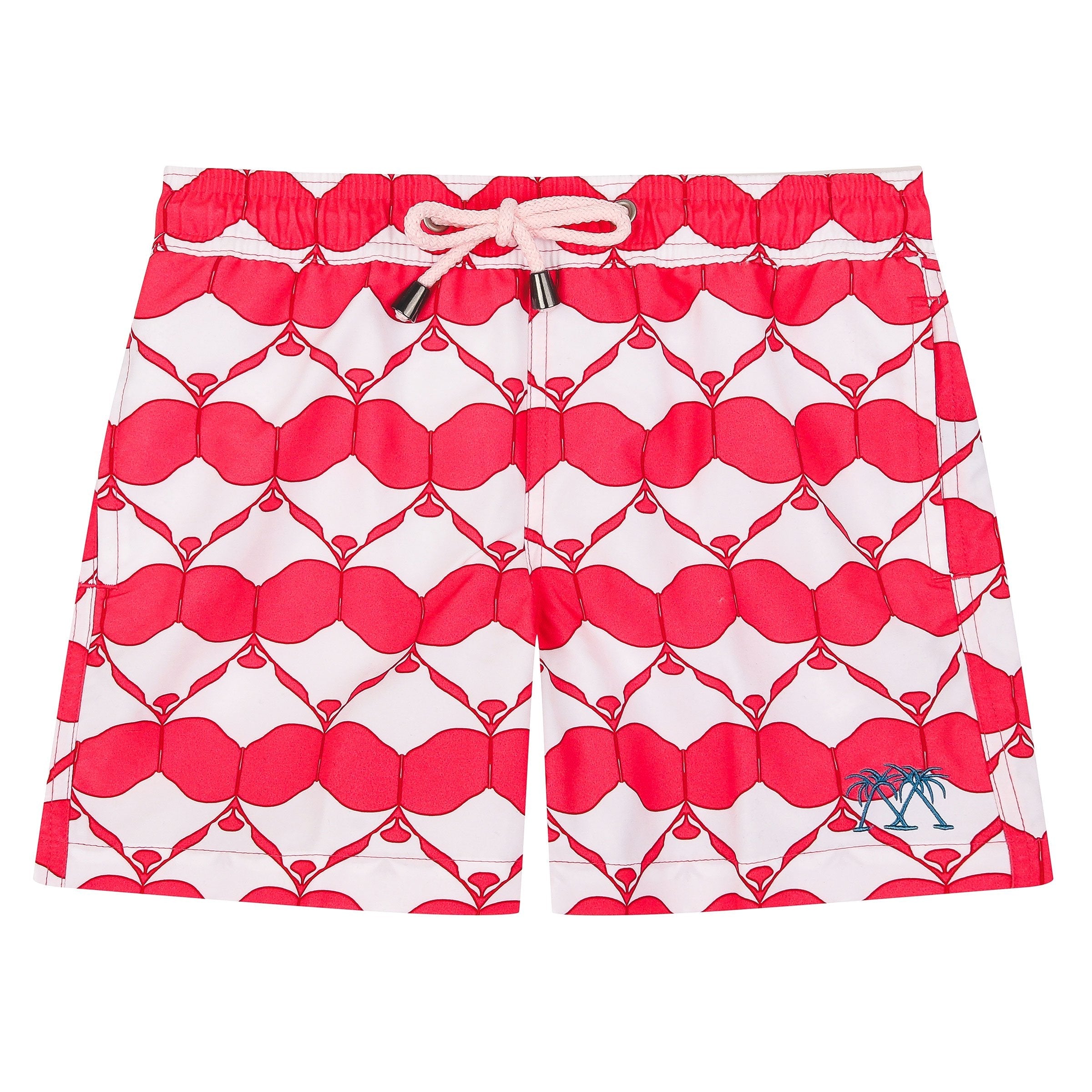 Boys swim trunks : MANTA RAY - RED