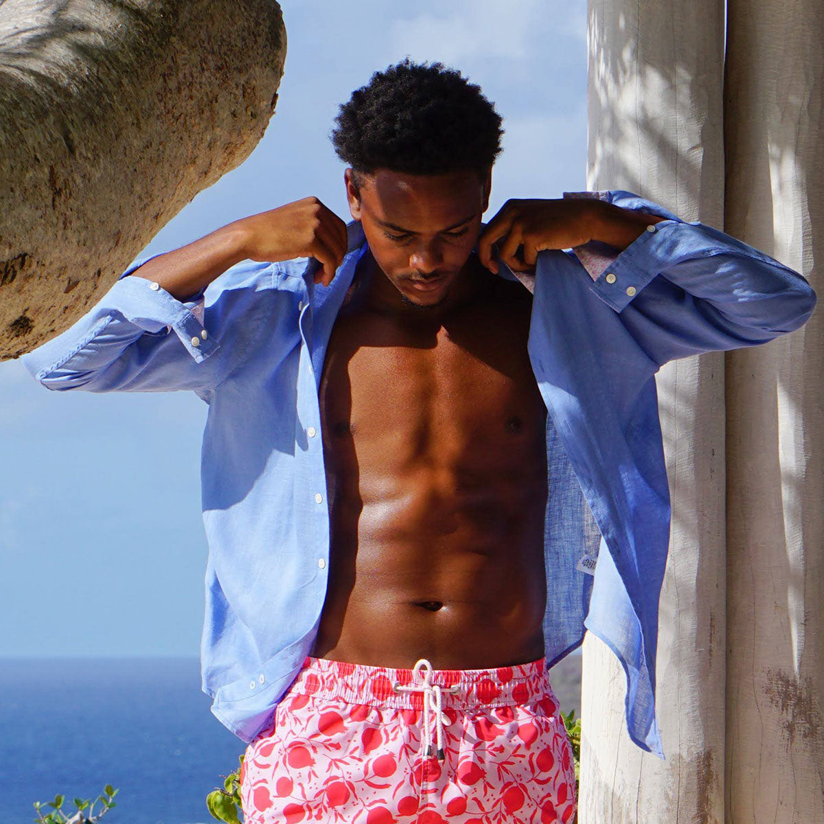 Iconic linen shirts and swimwear from Lotty B