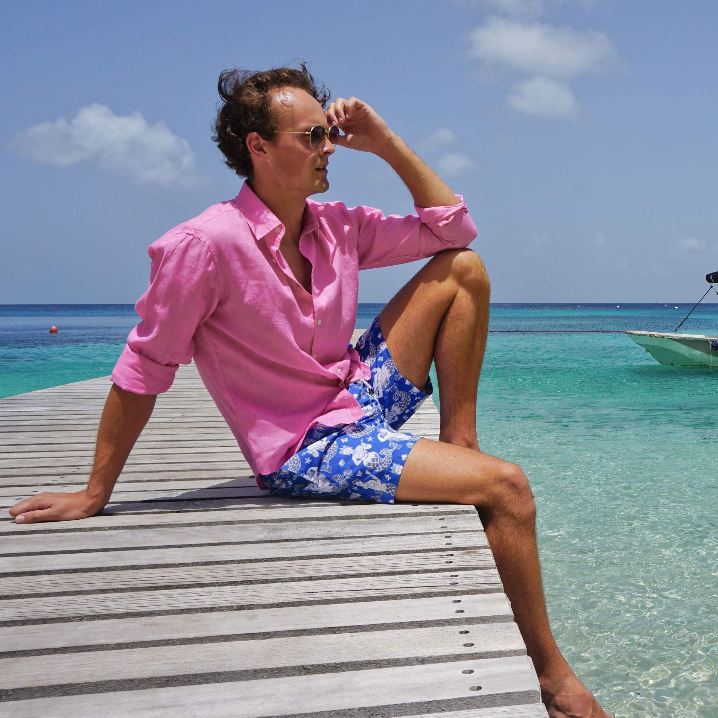 Mens designer swim trunks online