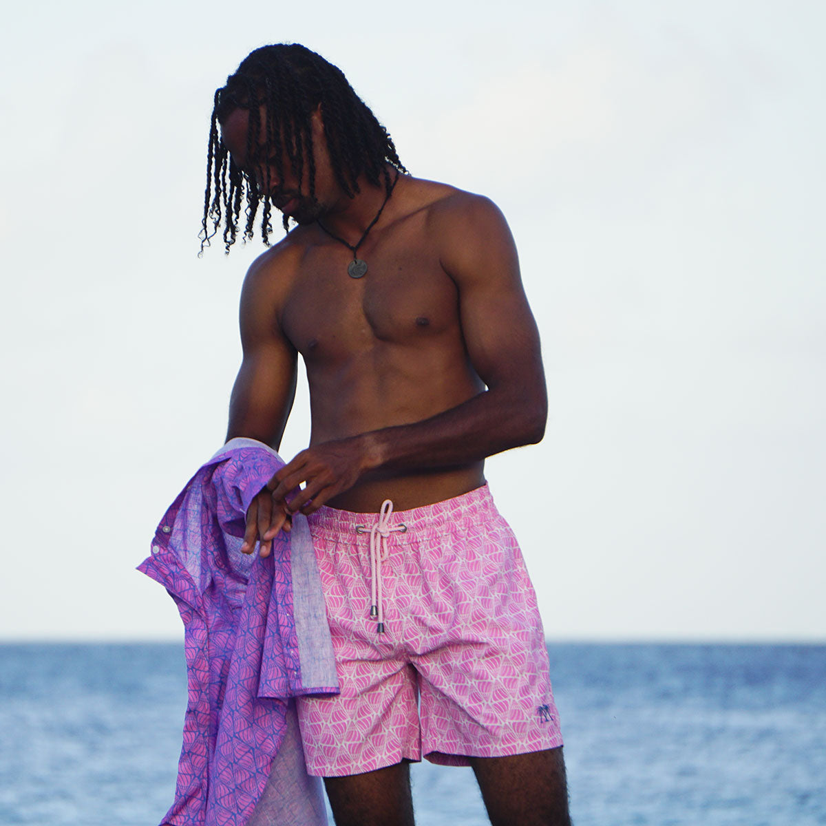 Cotton swim shorts online