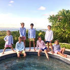 Childrens holiday style designed by Lotty B Mustique