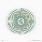 Fine Bone China Dinner Service : MUSTIQUE ISLAND - Side plate 16cm 