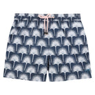 Mens swim trunks : FAN PALM - NAVY