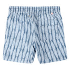 Mens swim trunks : FLAMBOYANT SEED - NAVY designer Lotty B Mustique holiday packing