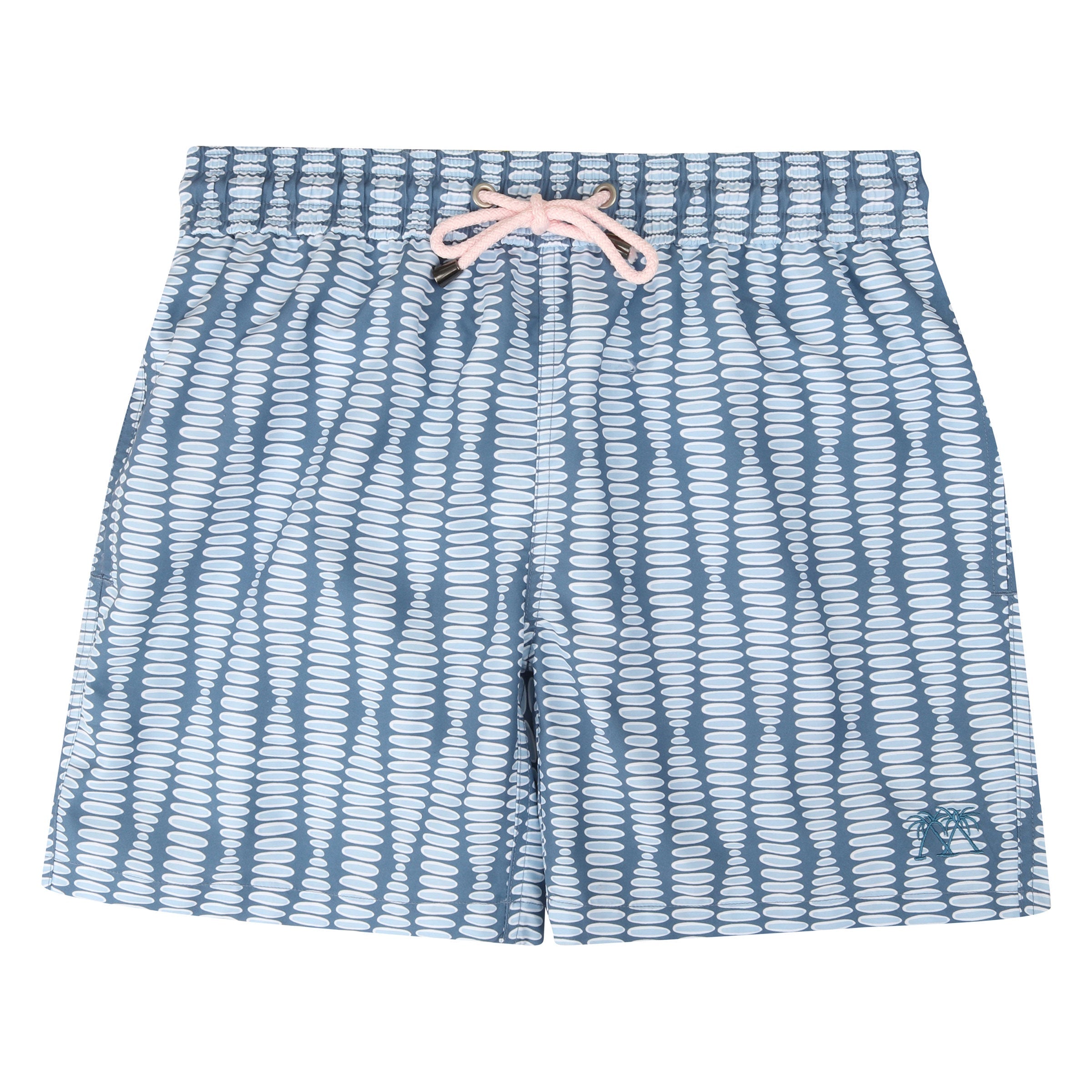 Mens swim trunks : FLAMBOYANT SEED - NAVY designer Lotty B Mustique summer styles