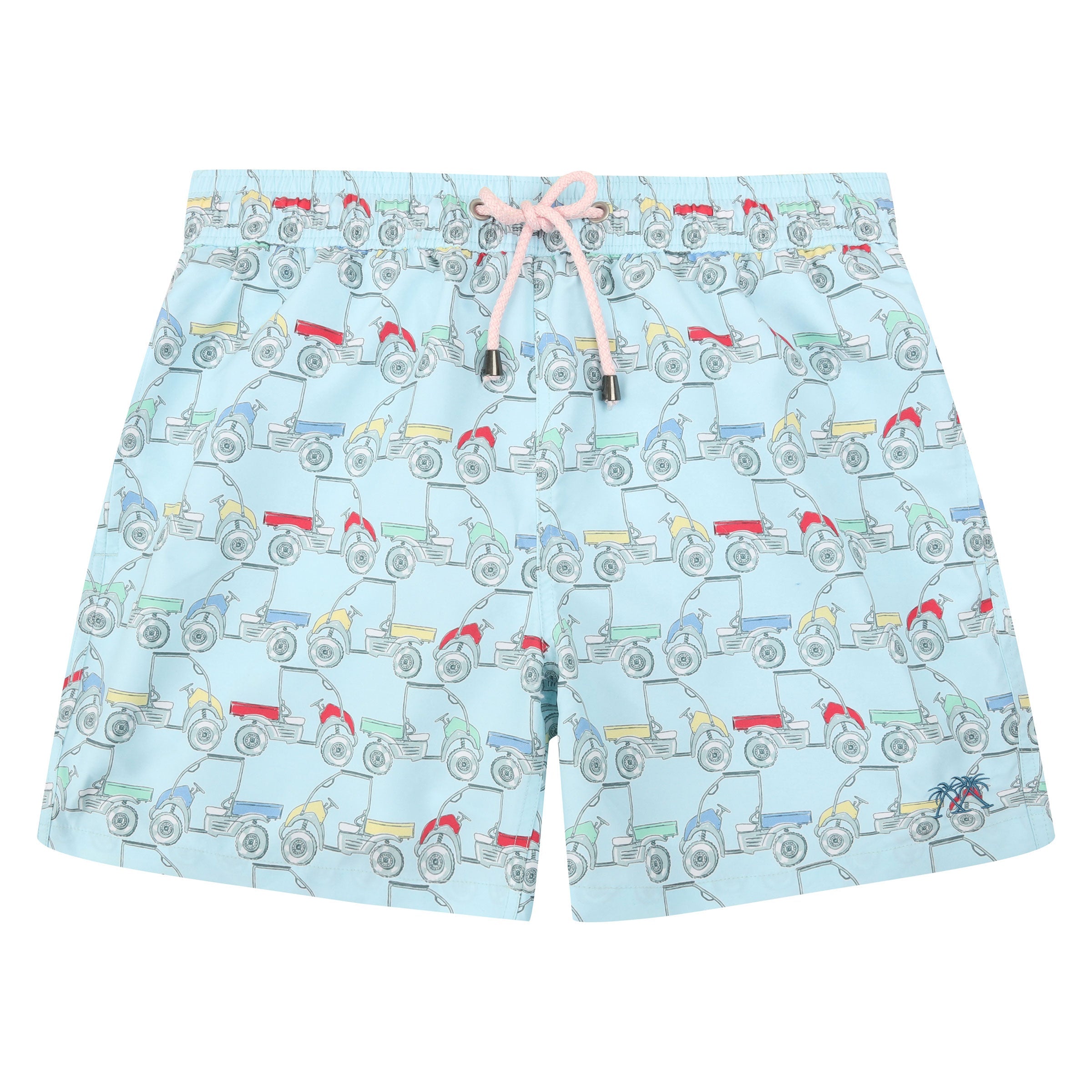 Mens swim trunks : MUSTIQUE MULE - MULTI front