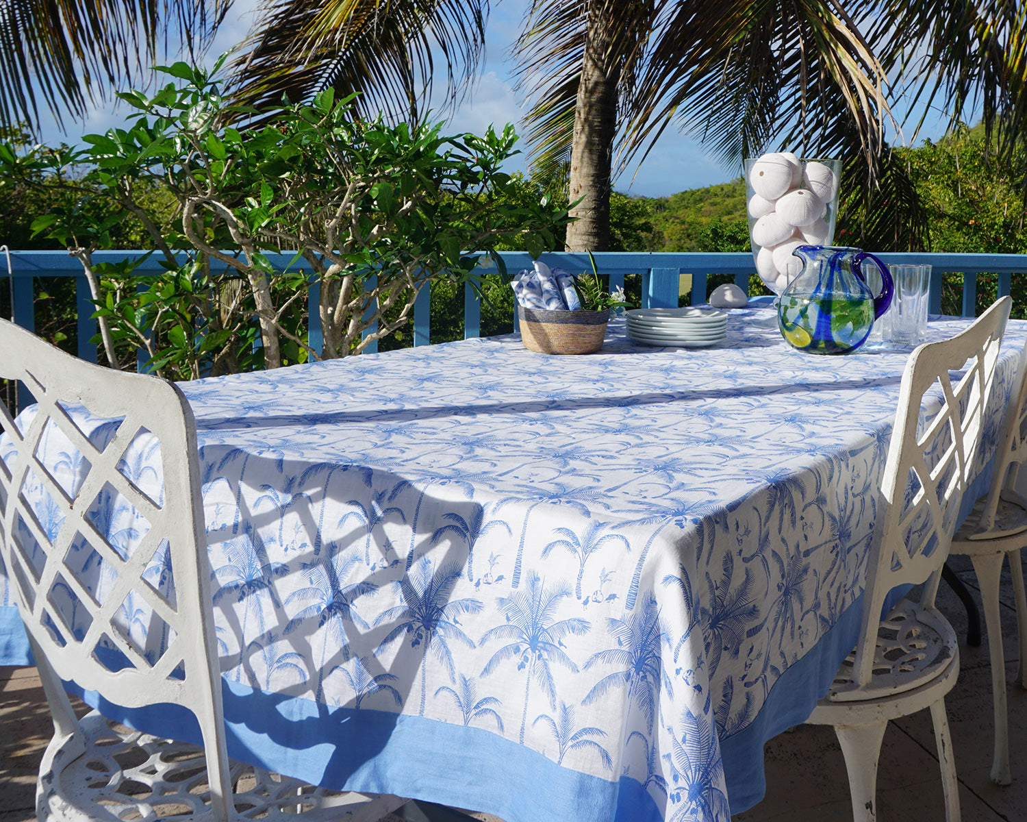 Beautiful linen homeware by Lotty B Mustique